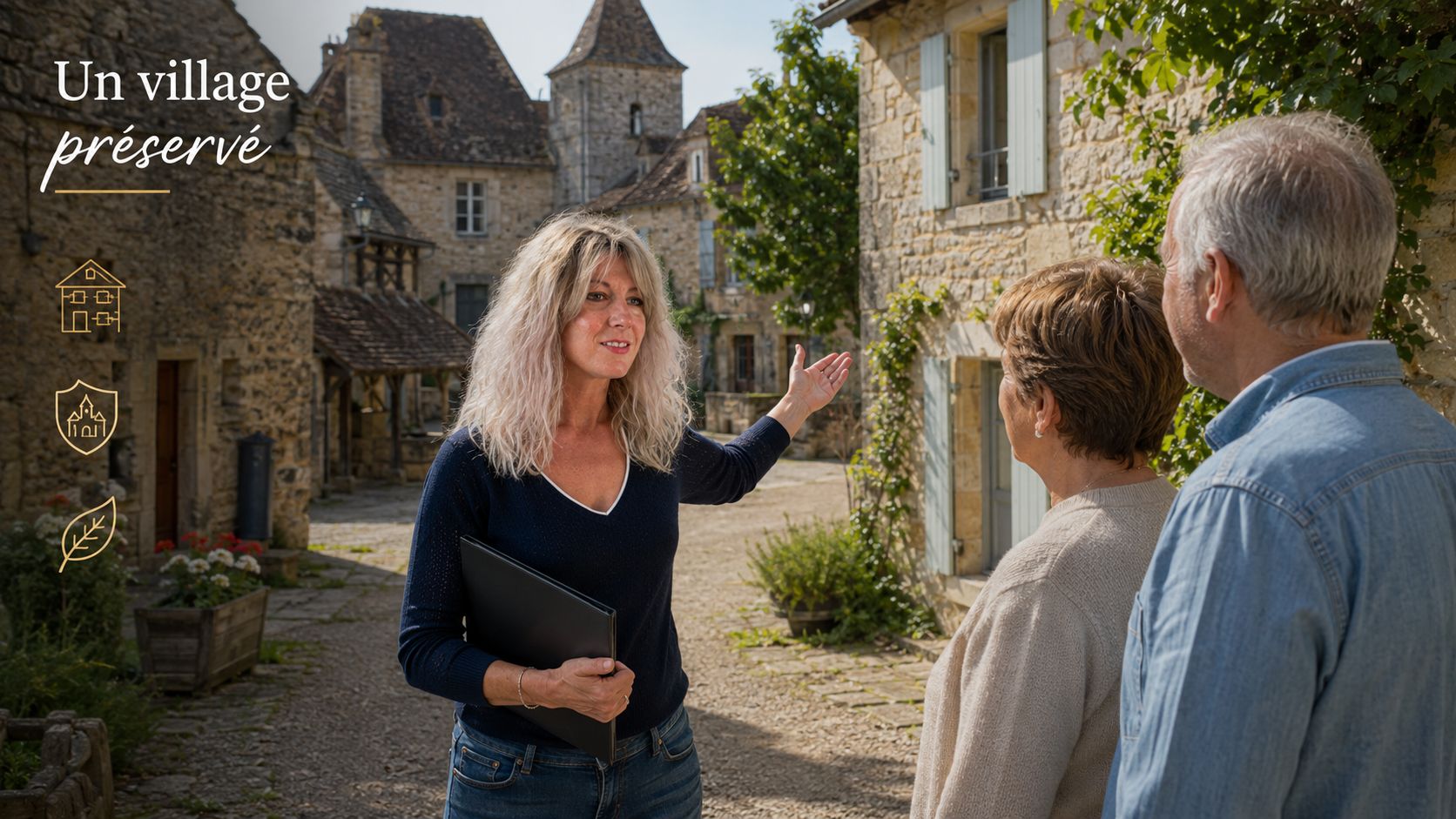 Vendre votre maison à Molières, bastide médiévale